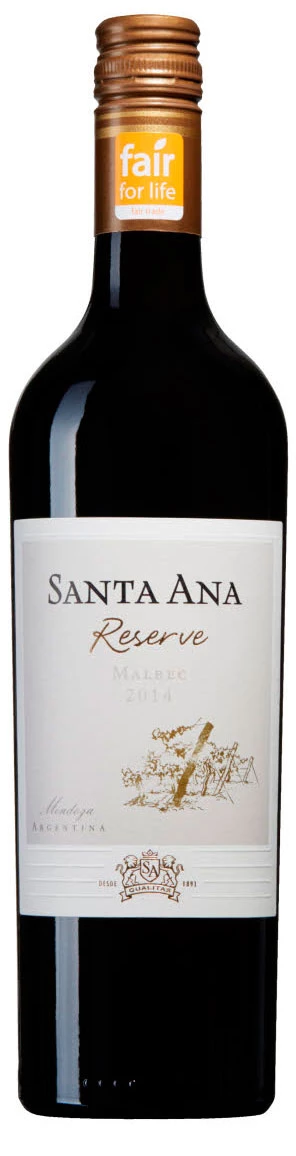 Reserve Malbec ( Bodegas Santa Ana ) 2014