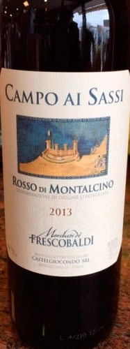 Rosso di Montalcino Campo Ai Sassi ( Marchesi di Frescobaldi ) 2013