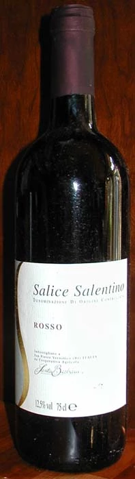 Salice Salentino Santa Barbara ( Santa Barbara Cooperativa Agricola ) 2000