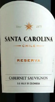Cabernet Sauvignon Reserva ( Santa Carolina ) 2013