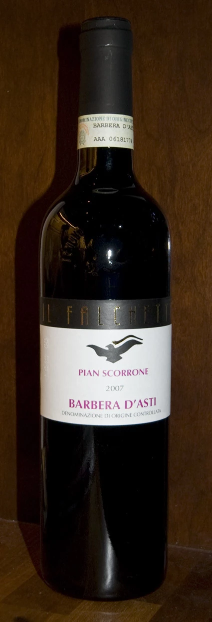 Barbera d`asti Pian Scorrone ( Tenuta Il Falchetto ) 2010