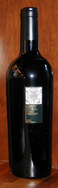 Serpico Irpinia Aglianico IGT ( Feudi di San Gregorio ) 2001