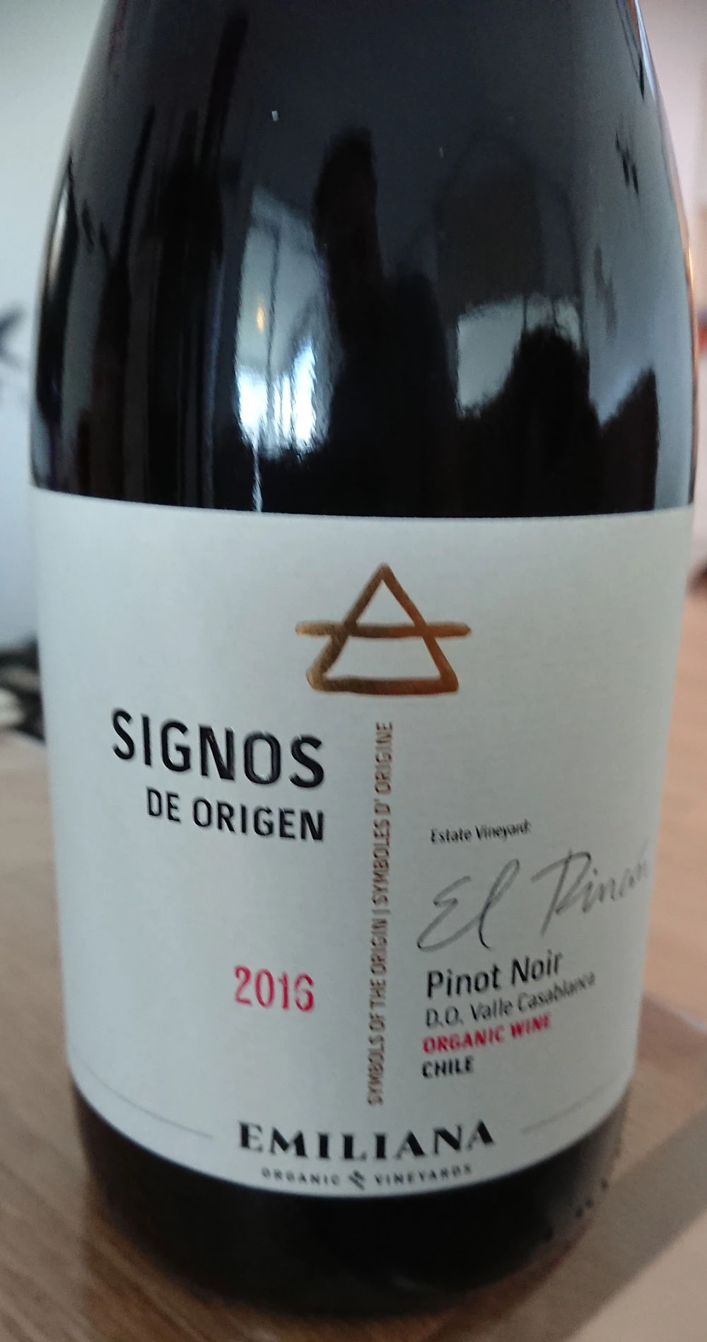 Signos de Origen ( Vinedos Organicos Emiliana ) 2014