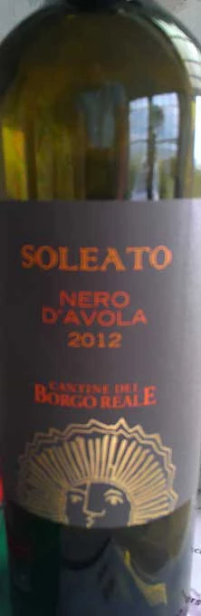 Soleato Nero D`Alvola ( Borgo Reale ) 2012