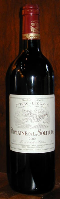 Domaine de la Solitude ( Domaine de Chevalier ) 2001