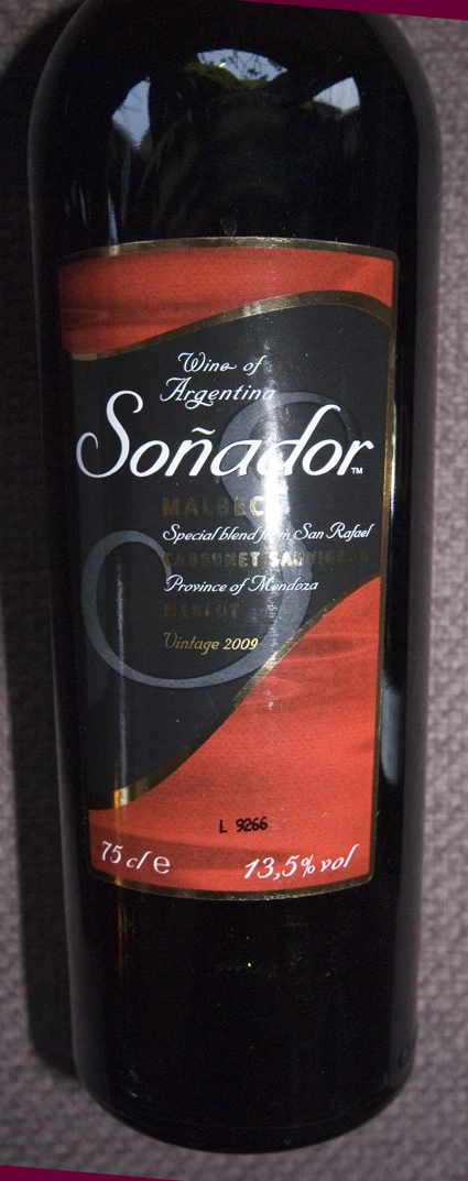 Soñador Malbec CS Merlot ( Bodega K-71831 ) 2009