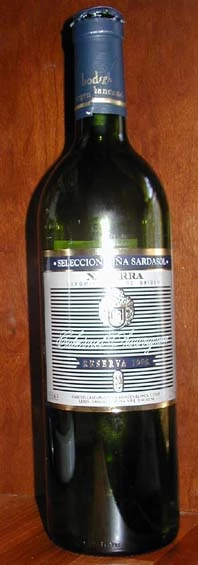 Seleccion Vina Sardasol Cabernet Sauvignon Reserva ( Virgen Blanca ) 1998