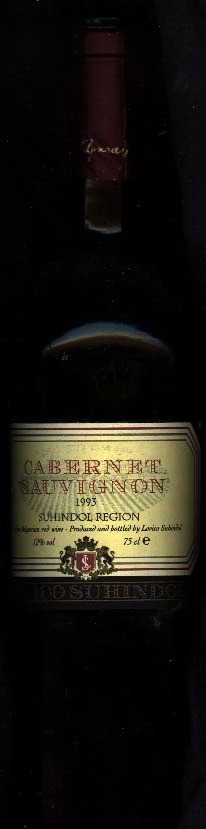 Suhindol Cabernet Sauvignon ( Lovico Winery ) 1993