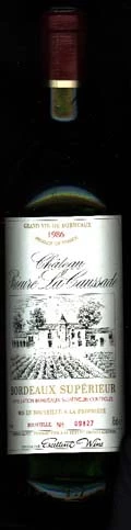 Château Prieuré La Caussade ( Château Prieuré La Caussade ) 1986