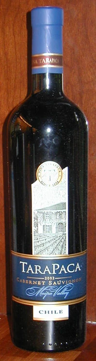 Cabernet Sauvignon ( Vina Tarapaca ) 2002