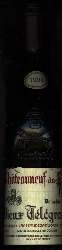 Domaine du Vieux Télégraphe La Crau ( Vignobles Brunier ) 1994