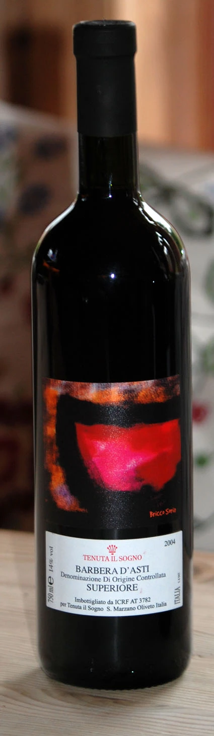 Barbera d`asti Superiore Bricco Soria ( Tenuta Il Sogno ) 2005