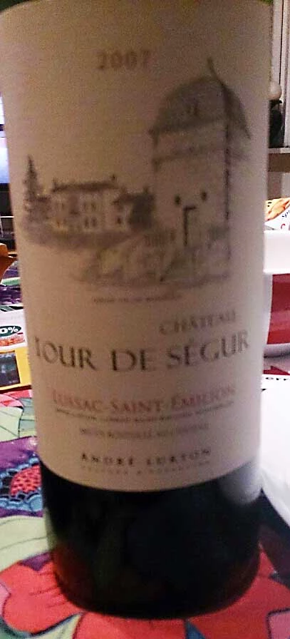Château Tour de Ségur Red ( André Lurton ) 2007