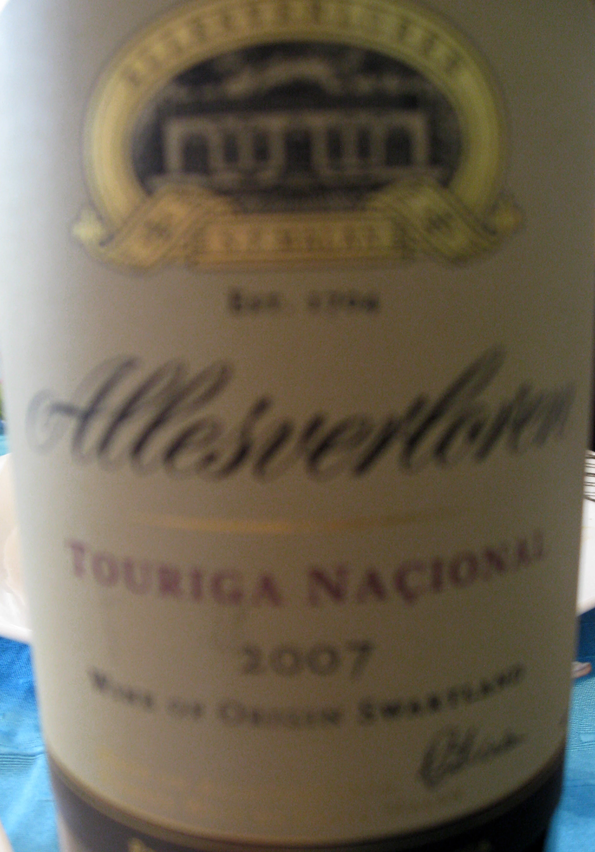 Touriga Nacional ( Allesverloren ) 2003