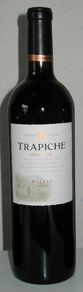 Malbec Oak Cask ( Trapiche ) 2002