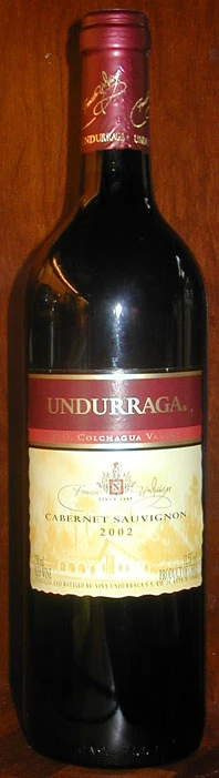 Cabernet Sauvignon ( Undurraga ) 2002