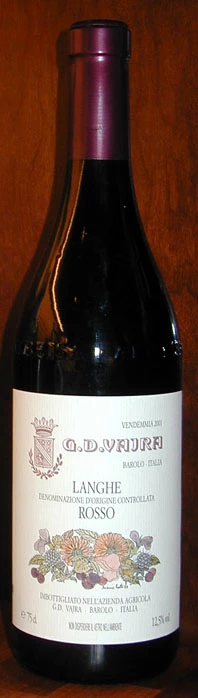 Langhe Rosso ( Vajra ) 2001