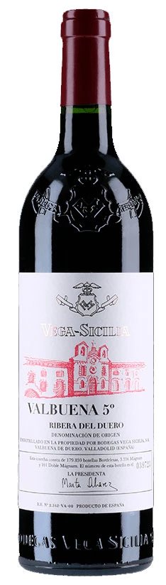 Valbuena no. 5 ( Bodegas Vega Sicilia ) 2001