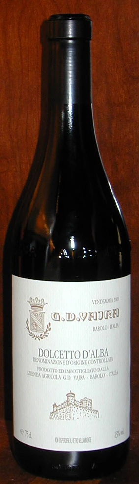 Dolcetto d`alba ( Vajra ) 2005