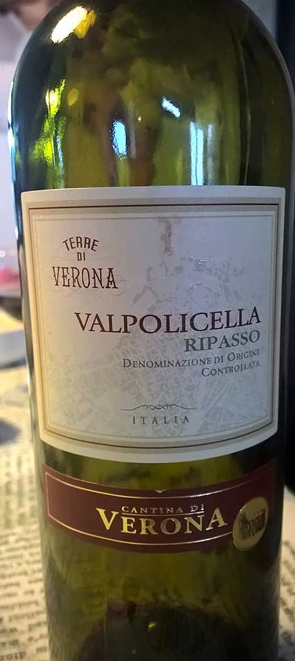 Valpolicella Superiore Ripasso ( Cantina di Verona ) 2004