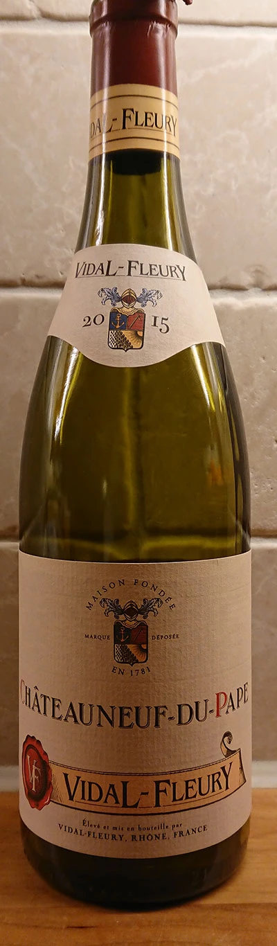 Châteauneuf-du-Pape ( Vidal-Fleury ) 2013