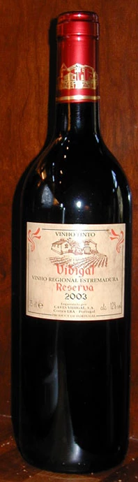 Vidigal Touriga Nacional Reserva ( Caves Vidigal ) 2007