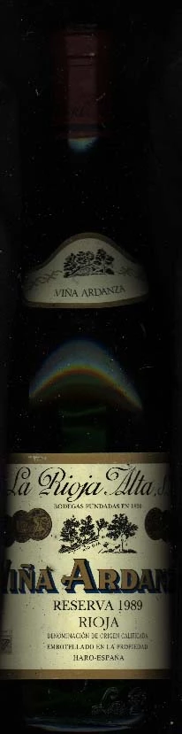 Vina Ardanza Reserva ( la Rioja Alta ) 1989