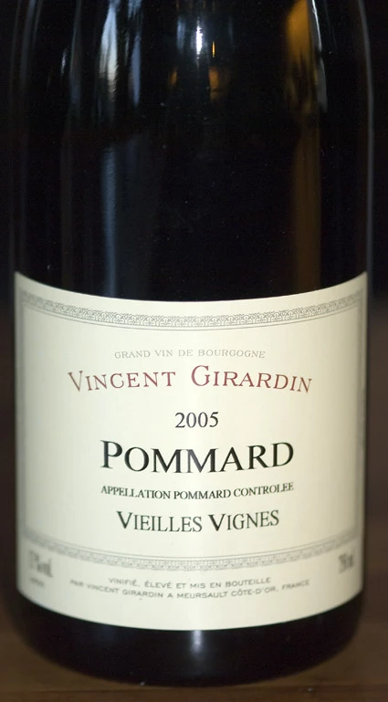 Pommard Vieilles Vignes ( Vincent Girardin ) 2005