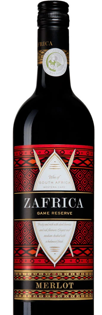 Zafrica Game Reserve Merlot ( Leeuwenkuil Family Estate ) 2015