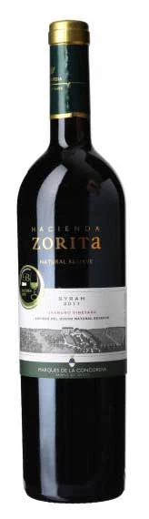 Zorita Natural Reserve Syrah ( Bodegas Marqués de la Concordia ) 2009