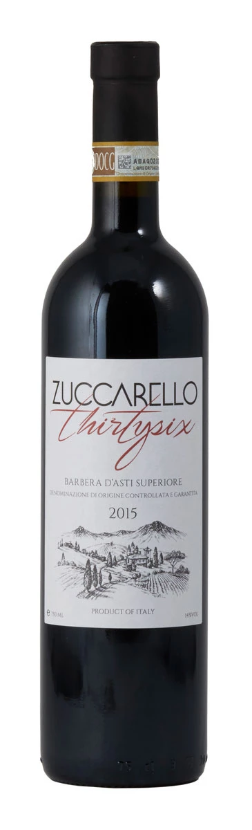 Zuccarello 36 Barbera d`Asti ( Winehouse Norway ) 2015